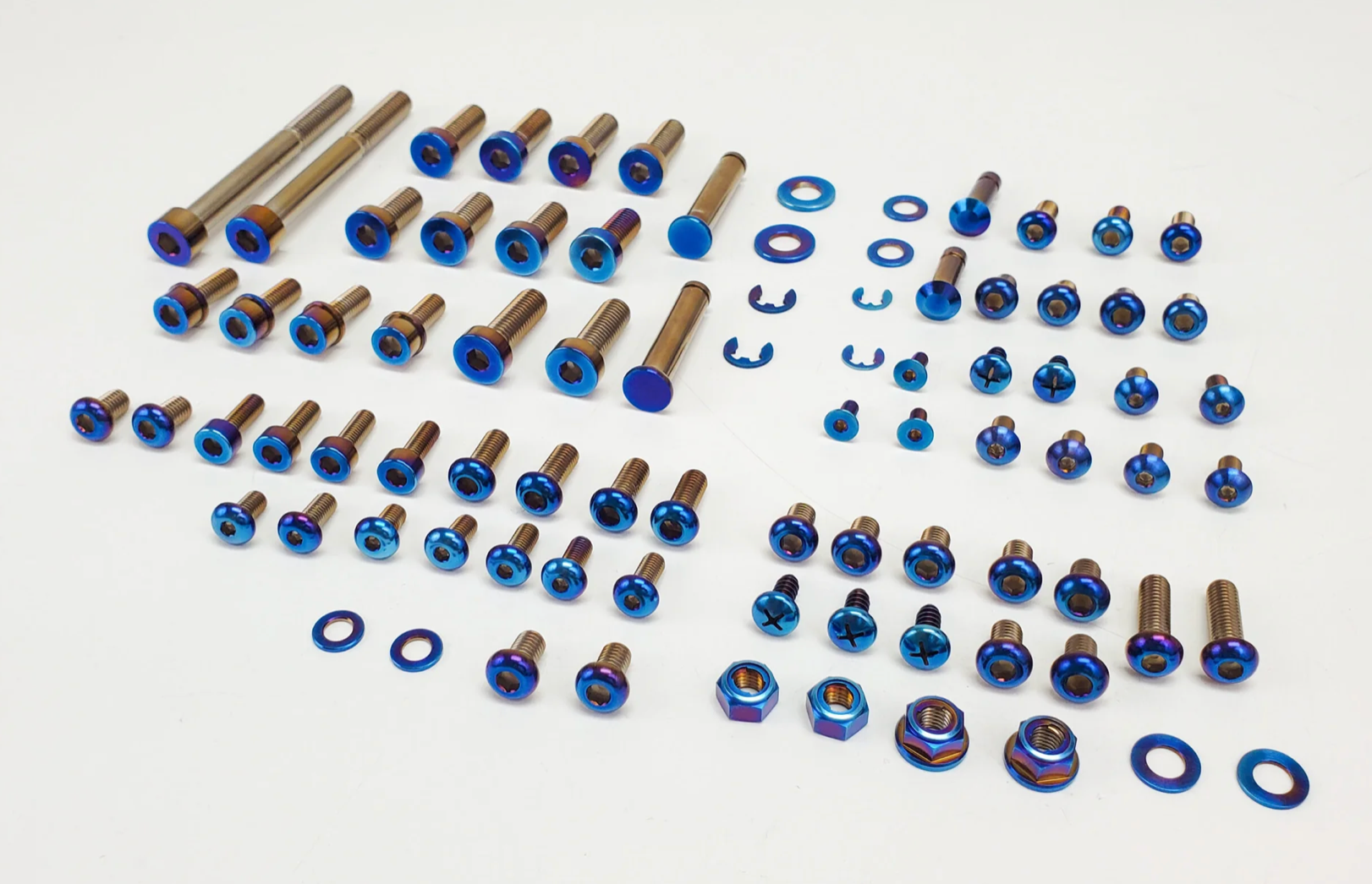 Full Titanium Talaria Sting Chassis Bolt Kit