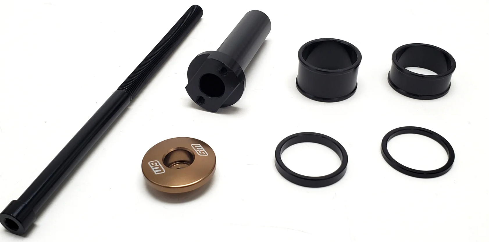 Stem Lock - W9 Fender Adapter Compatible - For forks without a fender mount on lower clamps.